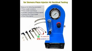 CRI250 piezo injector tester