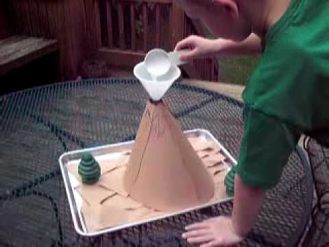 Andrew Kraus, Kindergarten Science Project, Volcan...