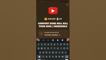 Memefi secret video code today || Comfort Zone will kill your soul Memefi video code || MemeGirls