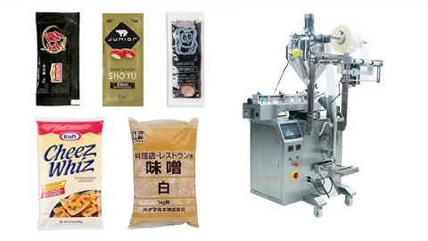 Tomato Paste Sachet Packing Machine