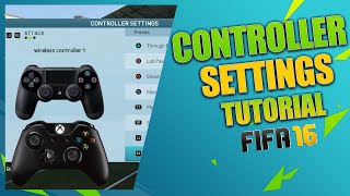 FIFA 16 BEST CUSTOM CONTROLLER SETTINGS & BEST GAME ASSISTANCE SETTINGS / Best Controls in FIFA 16 screenshot 2