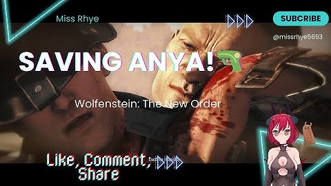 Chapter 2 - Asylum Saving Anya | Wolfenstein: The New Order Playthrough 🎮🔫