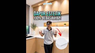 Dapur Estetik, Rayap Kecekek! #shorts #fyp #fypage #kitchenset #dapurestetik #kitcheninspiration
