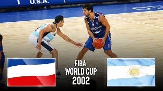 Yugoslavia vs Argentina - Classic Full Games | FIBA Basketball World Cup 2002