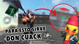 COMO FUNCIONA LA HABILIDAD DE DON CUACK  ? FREE FIRE ¿VALE LA PENA? MARCHA DE PATO / COSMIC xd