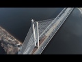 4K Южный мост в Киеве с высоты птичьего полета/ 4K Kyiv Aerial View