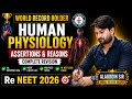 #Complete Human Physiology one Shot#ASSERTION RESOAN QUESTION# BIOLOGY NEET# ALAUDDIN SIR#reNEET2026
