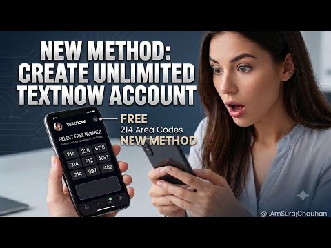 Create Unlimited TextNow Accounts (2026 New Method) | Bypass Face ID & Get Free US Numbers 