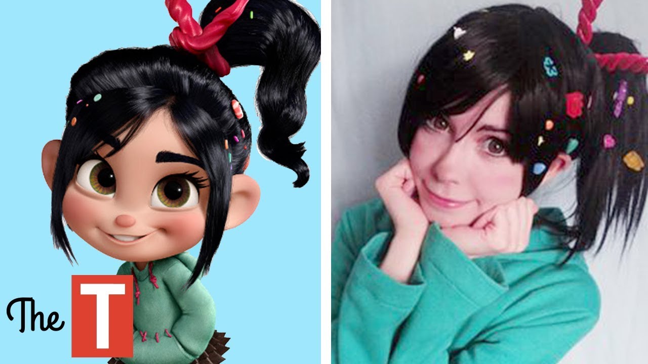 10 Wreck It Ralph Characters In Real Life - YouTube