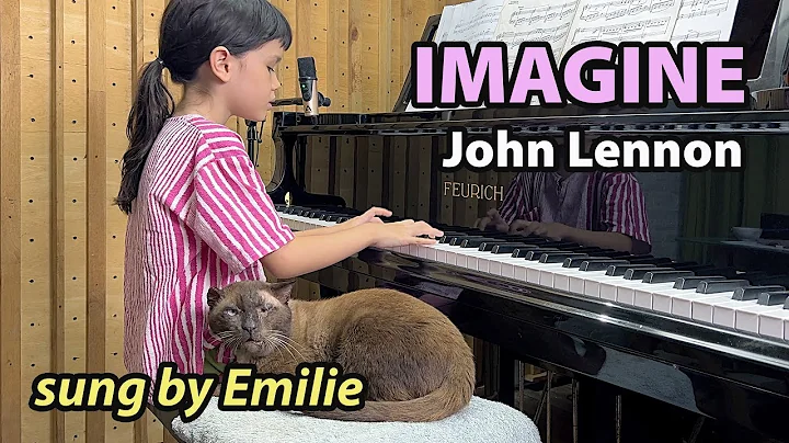 "Imagine" by John Lennon for Satang the Cat.