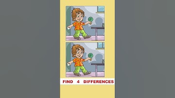 Find four differences, #686 #quiz