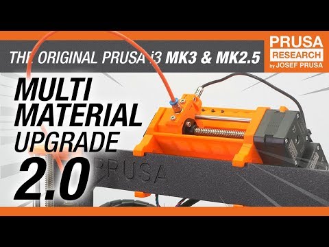 Original Prusa i3 Multi Material upgrade 2.0 - RELEASE!