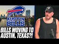 Pat McAfee Reacts: Buffalo Bills Threatening To Move To Austin Texas