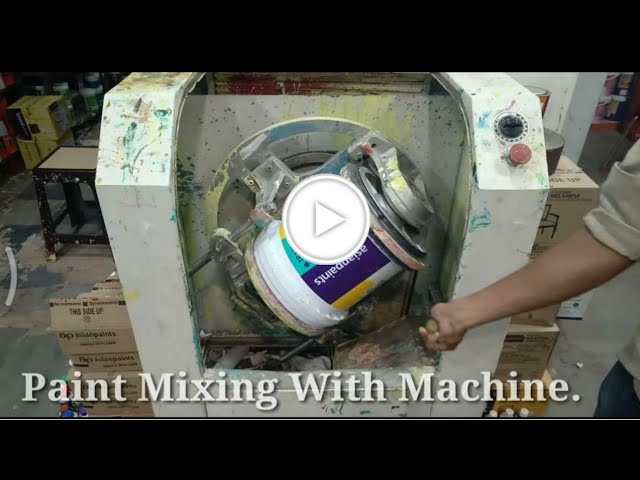 automatic shaker color machine, paint mixing