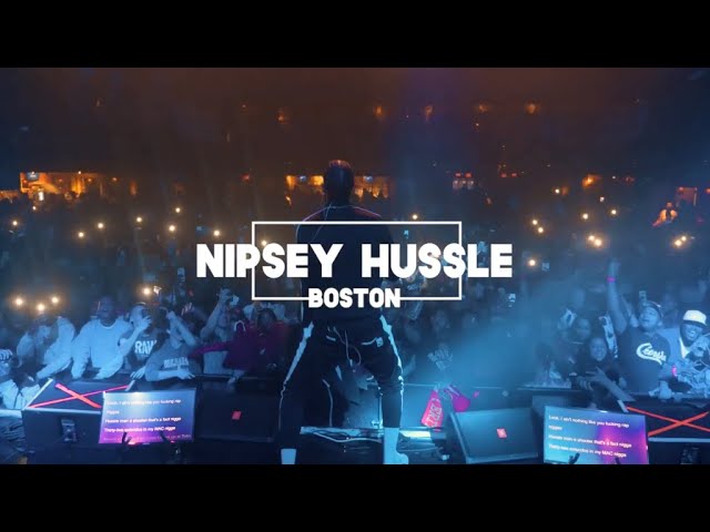 Nipsey Hussle - Victory Lap Tour (House Of Blues, Boston 2018)
