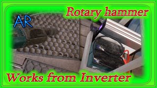 Rotary Hammer Works from Inverter During Blackout