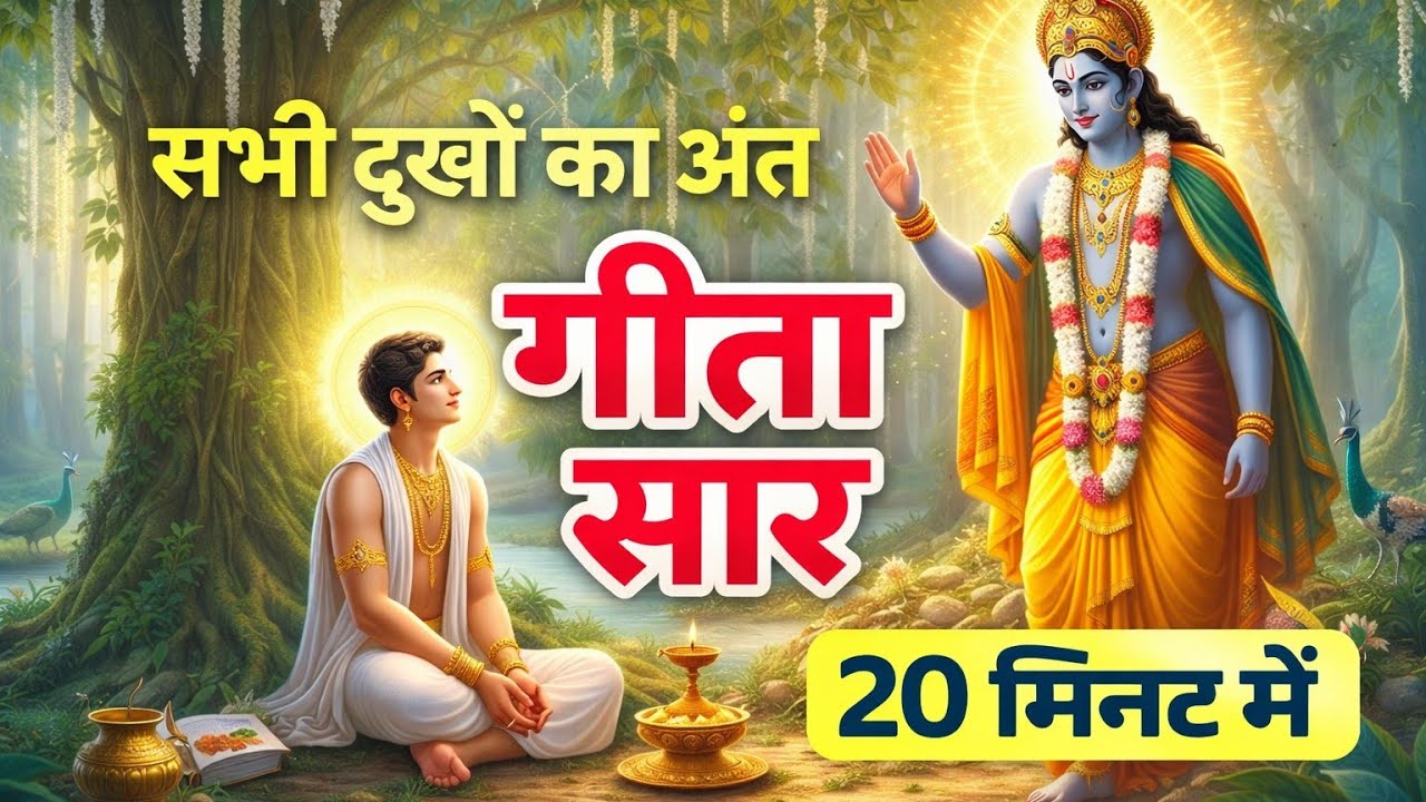 श्रीमद् भगवत गीता सार | Shrimad Bhagwat Geeta | Geeta Saar | Krishna Motivational Speech