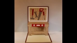 Father's day card using silhouette studio cut file