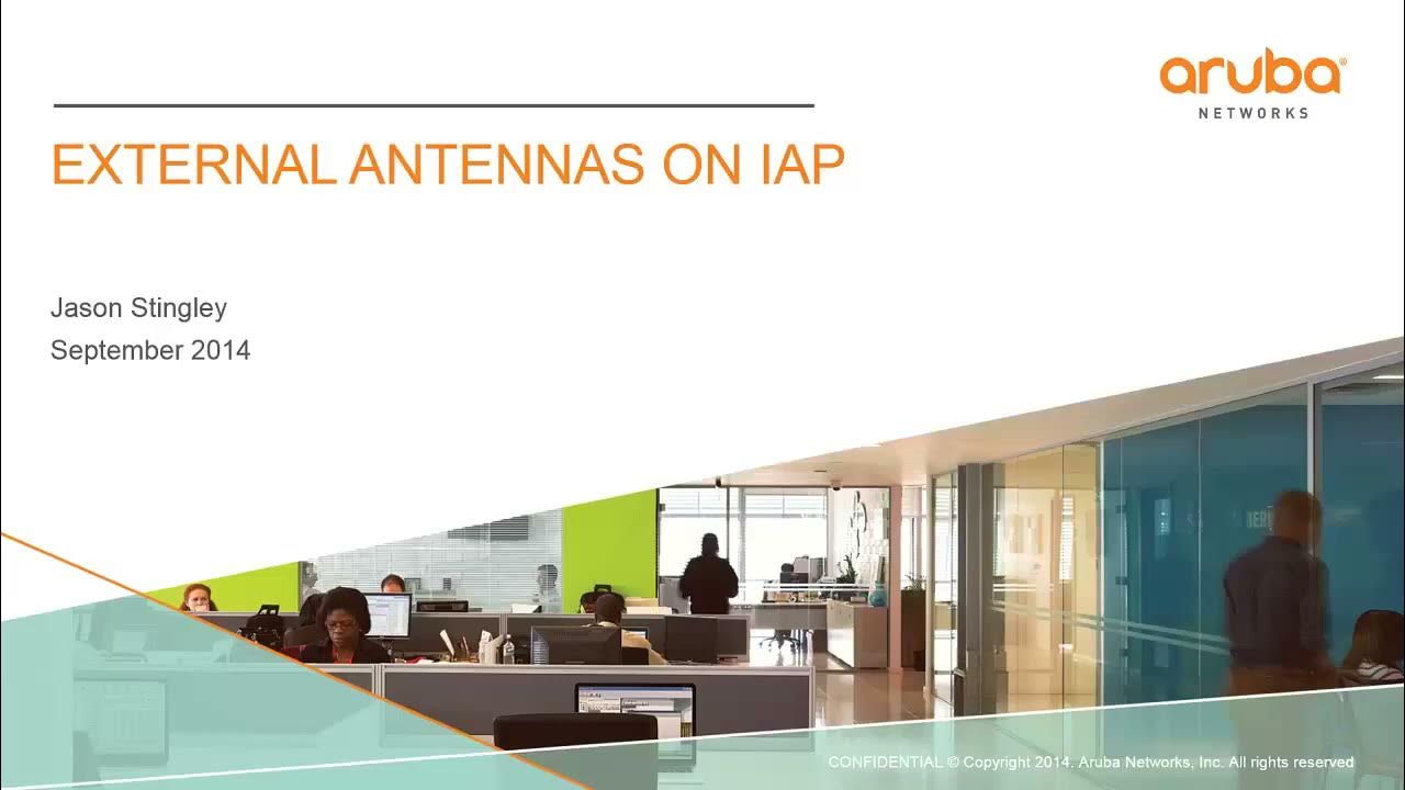 How to configure external antennas on Aruba Instant Access Points YouTube