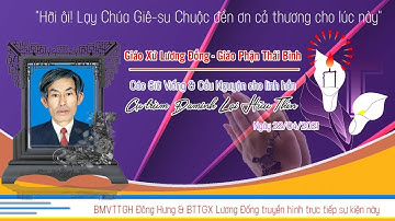 Giáo xứ Lương Đống | Các giờ viếng & Cầu nguyện cho Cụ Trùm Đaminh Lại Hữu Thìn