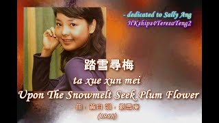 Video thumbnail of "鄧麗君 Teresa Teng 踏雪尋梅 Upon The Snowmelt Seek Plum Flowers"