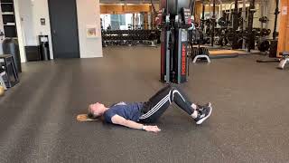 Reverse Crunch - Bent Knees