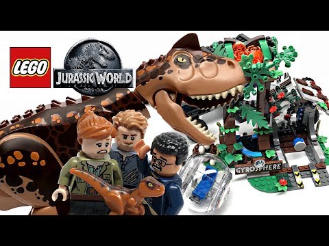 lego jurassic world carnotaurus gyrosphere escape set