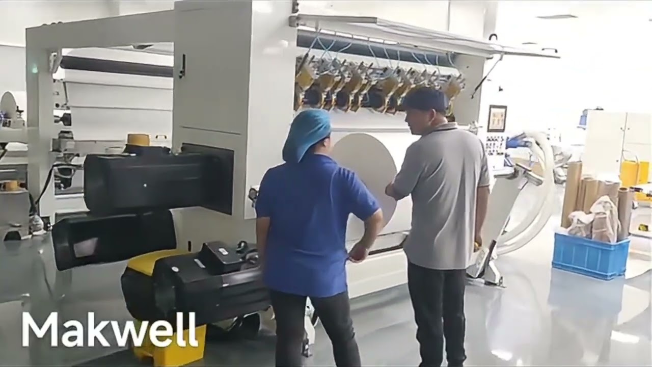 Rewinding and Slitting Machine