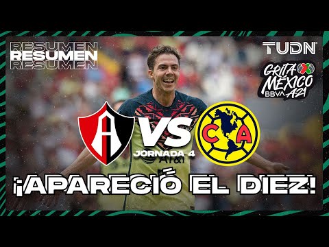 Resumen y goles | Atlas vs América | Grita México BBVA AP2021 - J4 | TUDN