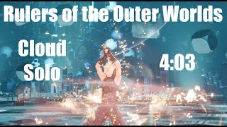 [FF7 Rebirth] Rulers of the Outer Worlds, Cloud Solo in 4:03