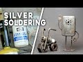 HOW TO SILVER SOLDER - Metal Hardware Sculptures, Upcycling, etc.