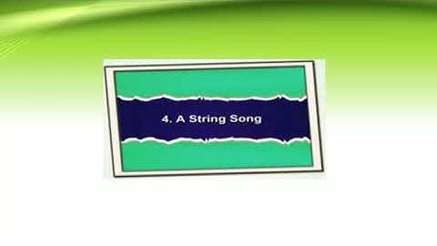 Std-3  Sub - English - 4. A string song