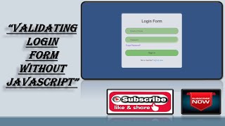 Famous Validating Login Form without javascript Using HTML and CSS only ! Wealth