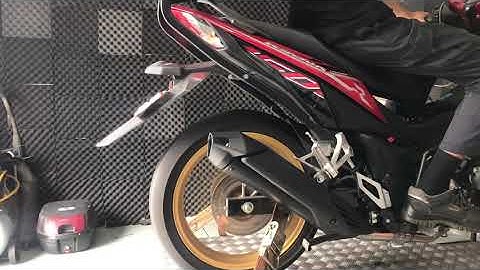 HONDA RS150R || LAUNCH CONTROL WITH POPBANG