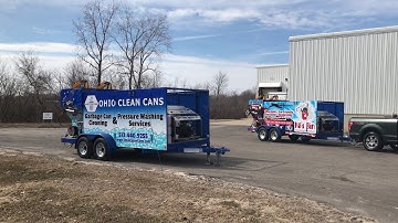 TRASH BIN CLEANERS DIRECT OHIO CLEAN CANS 1ST TRAILER OF 2