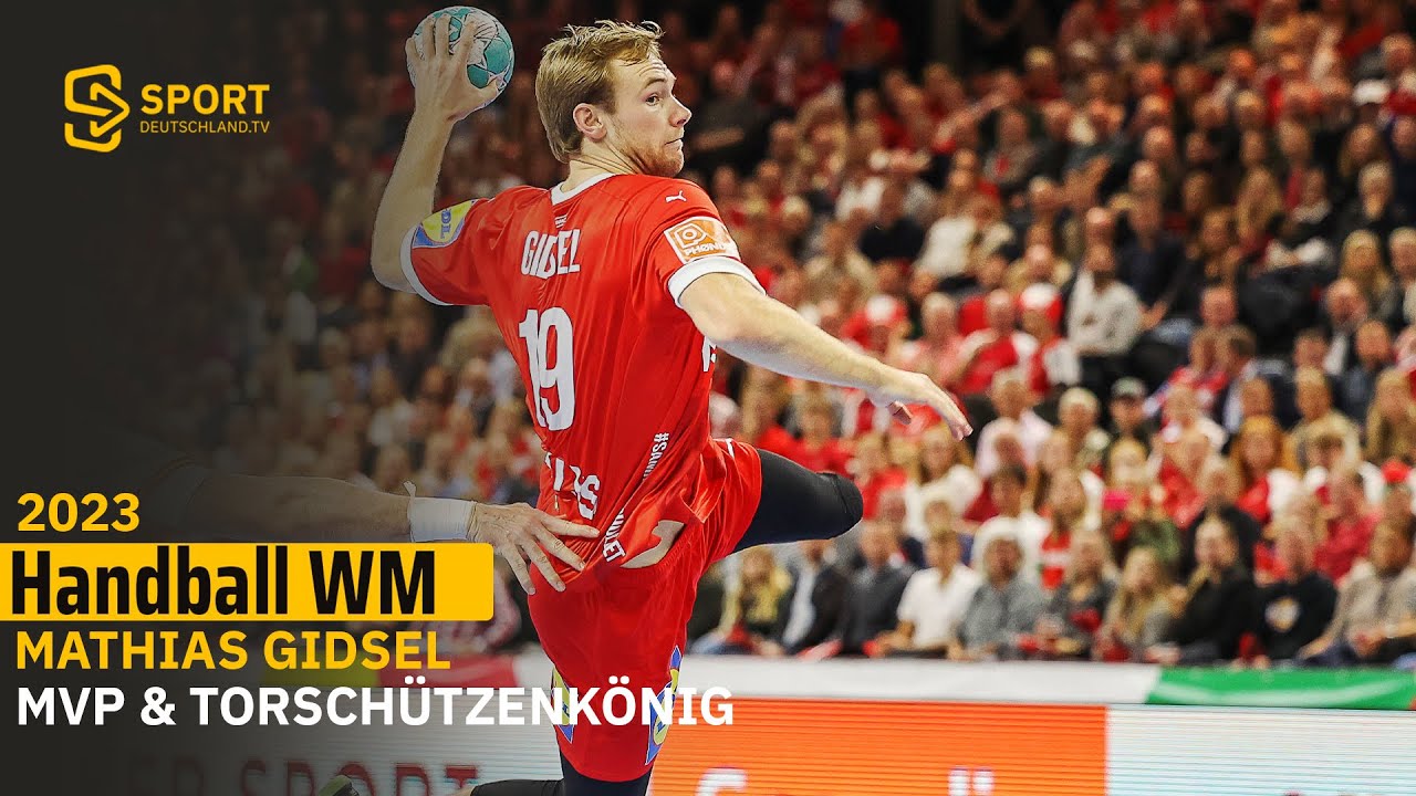 Gidsel überragt alle! Däne wird MVP, Weltmeister and Torschützenkönig SDTV Handball