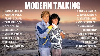 Modern Talking Top Hits Popular Songs   Top 10 Song Collection