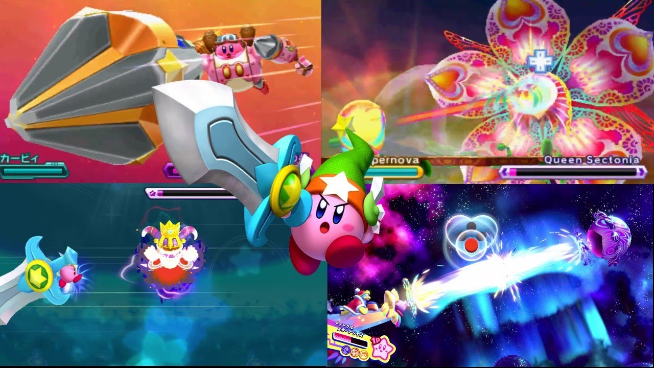 【星のカービィ】ラスボストドメBGMメドレー【Wii~ディスカバリー】　Kirby Last Boss Final Attack BGM Medley