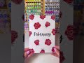 Coloring the rose theme for my February bullet journal 🌹 #bulletjournal #valentinesday #coloring