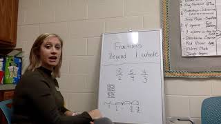 Fractions Beyond 1 whole Part 1