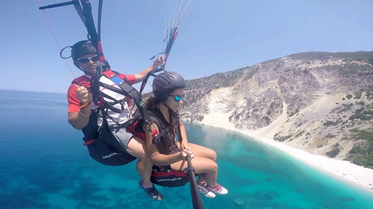 Image result for paragliding στον Μύρτο