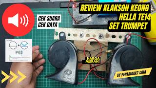 Hella TE14 Snail Horn Set Review: Trumpet Horn Fury Essential, Sound Test, and Power Specs #hella...