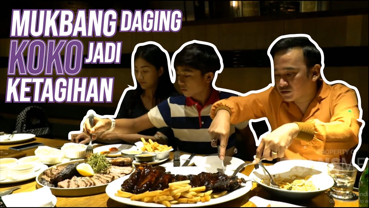 Mukbang Daging Enak, Koko Betrand Jadi Ketagihan | DIARY THE ONSU (29/6/20) P2