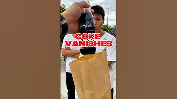 Secret Behind the Vanishing Coke Bottle Trick!