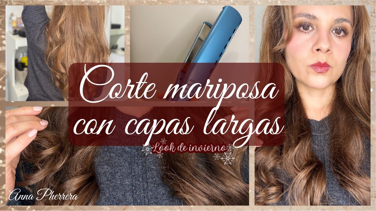 Corte Mariposa con Capas Largas l Técnica actualizada l Courting Bangs 
