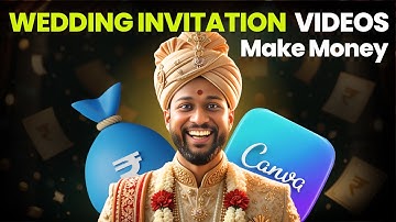 How to Make Gorgeous Wedding Invitation Videos in Canva! Canva Tutorial