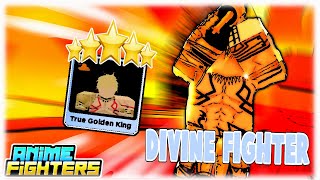 [NEW UPDATE] Getting The Strongest True Golden King Divine Fighter?! Gilgamesh is OP! Anime Fighters