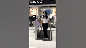 Turboo AD-161 hands disinfection tripod turnstile