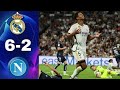 ملخص مباراة ريال مدريد ونابولي 6 2 ذهابا وايابا دور ثمن النهائي 2017 تعليق علي سعيد الكعبي ورؤف خليف