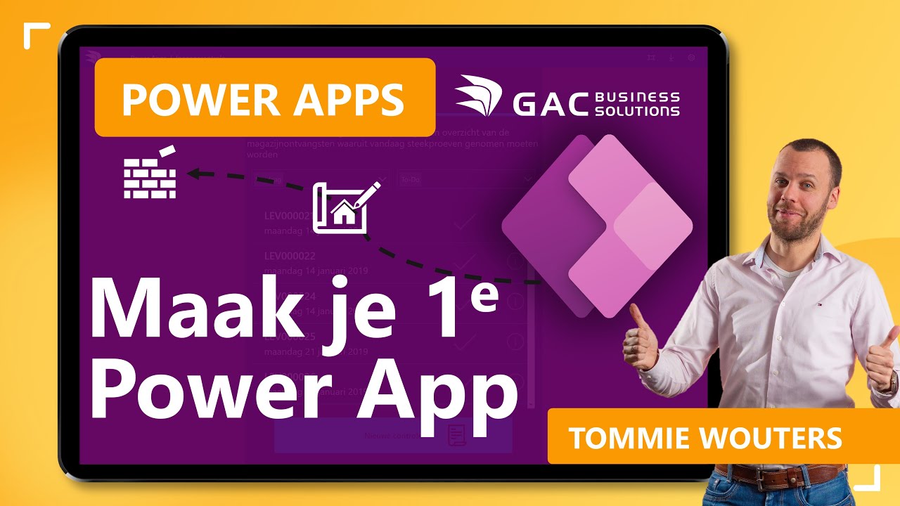 Power Apps Introductie - Maak je 1e Power App in 10 minuten!